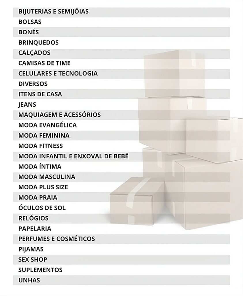 Produtos que você pode comprar direto da fábrica para revender